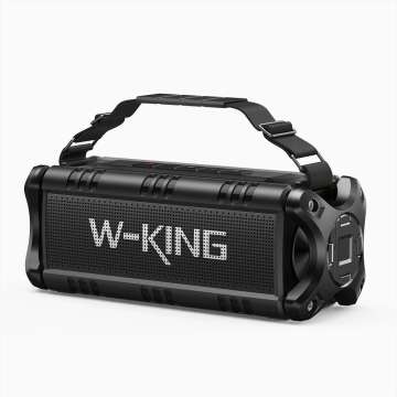 W-King D8 Bluetooth Speaker Black