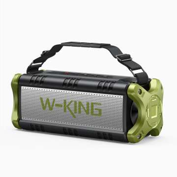 W-King D8 Bluetooth Speaker Black/Green