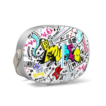 W-King T8 II Bluetooth Speaker Graffiti
