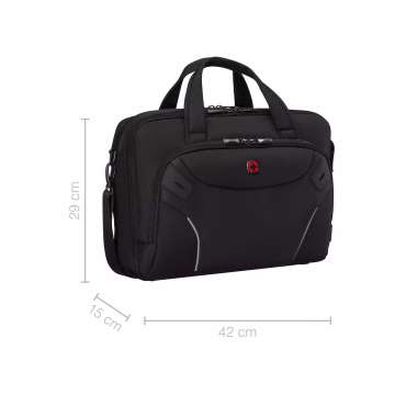 Wenger Cosmic Brief 14″-16″ Laptop Briefcase 17L Black