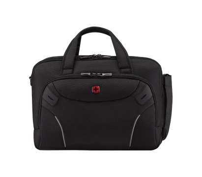 Wenger Cosmic Brief 16" Laptop Briefcase with Tablet Pocket Black