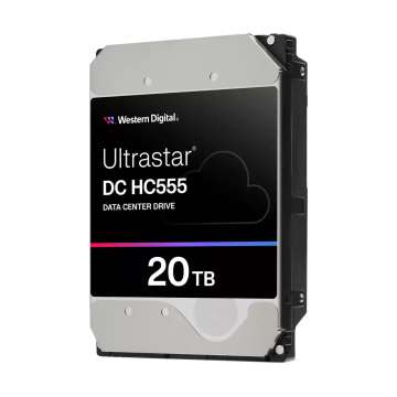 Western Digital 20TB 7200rpm SATA-600 512MB Ultrastar DC HC555
