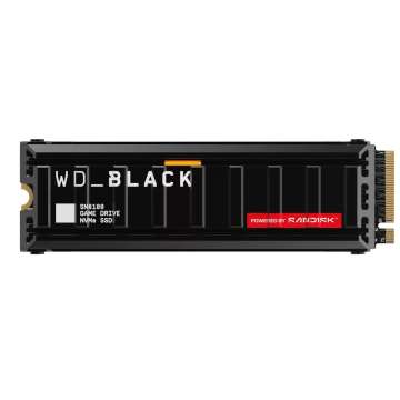 Western Digital 8TB M.2 2280 NVMe SN8100 with Heatsink Black