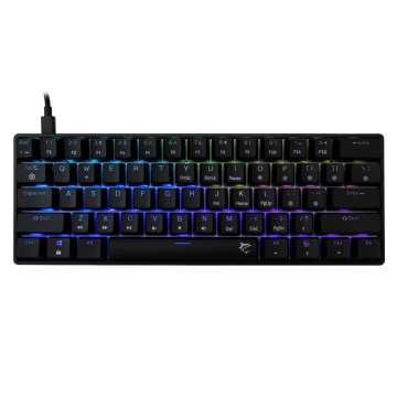 White Shark Shinobi 2 RGB Gaming keyboard Black US