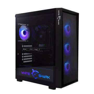 White Shark Warhead 3 Tempered Glass Black