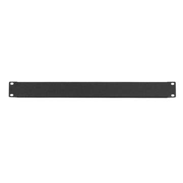 WP Rack Blanc Panel 1U Black
