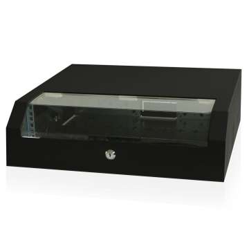 WP WPN-RWV-05501-B Falra szerelhető Rackszekrény Black
