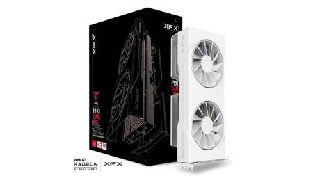 XFX RX9060 XT OC 8GB DDR6 Swift Gaming Edition White