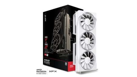 XFX RX9070 OC 16GB DDR6 Swift White Triple Fan Gaming Edition XFX RX9070 OC 16GB DDR6 Swift White Triple Fan Gaming Edition
