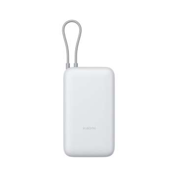 Xiaomi 20000mAh PowerBank (Integrated Cable) Light Gray Xiaomi 20000mAh PowerBank (Integrated Cable) Light Gray