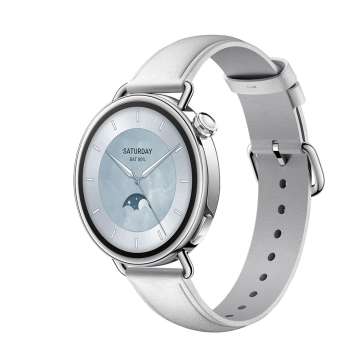 Xiaomi Watch S4 41mm Leather Strap White