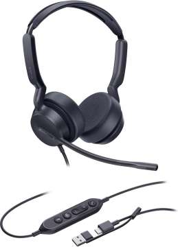 Yealink UH42 Dual UC USB-C/A Headset Black