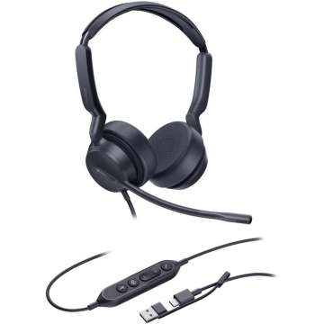 Yealink UH42 SE Dual Teams USB-C/A Headset Black