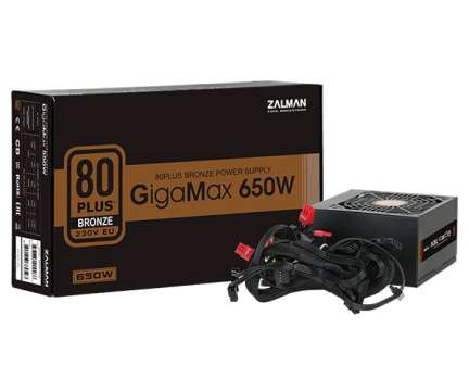 Zalman 650W 80+ Bronze GigaMax Series Zalman 650W 80+ Bronze GigaMax Series