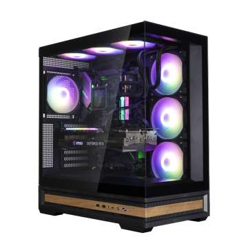 Zalman P40 Namu RGB Tempered Glass Black Zalman P40 Namu RGB Tempered Glass Black