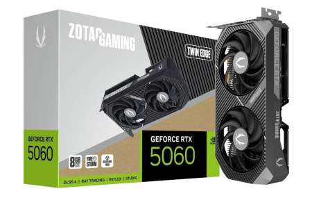 Zotac GeForce RTX5060 8GB DDR7 Twin Edge Zotac GeForce RTX5060 8GB DDR7 Twin Edge