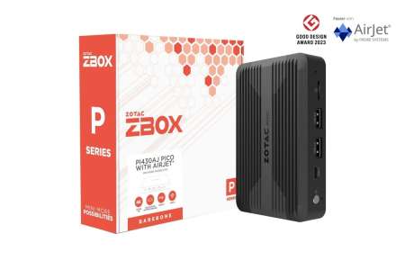 Zotac ZBOX Pico PI430AJ with AirJet Black