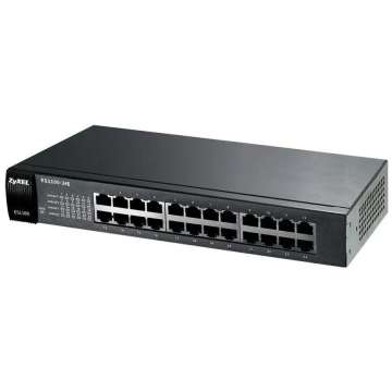 ZyXEL ES1100-24E 24-port FE Unmanaged Switch ZyXEL ES1100-24E 24-port FE Unmanaged Switch