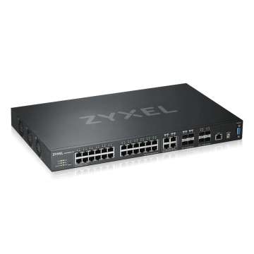 ZyXEL XGS4600-32F-ZZ0102F 28 portos GbE L3 vezérelt switch 4 SFP+ Uplink